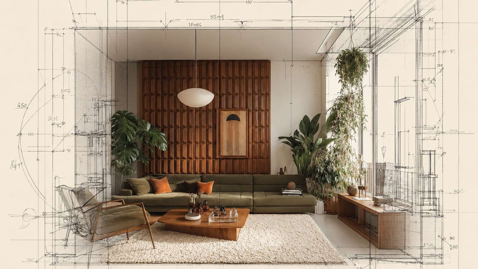 Interior space crafted by Mittra Decor