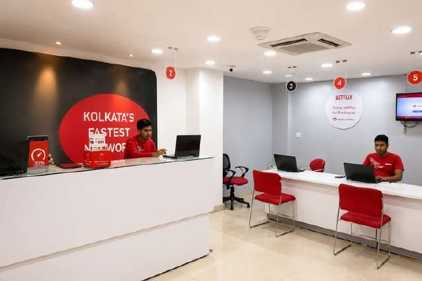 Airtel retail store interior