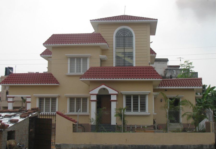 G+2 private bungalow, construction by Mittra Decor